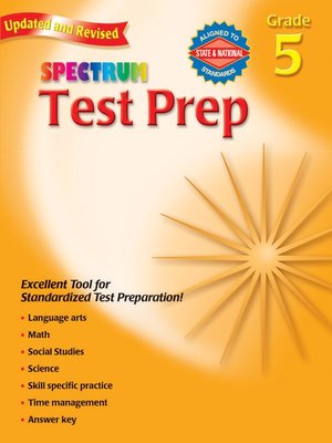 cover image of Test Prep, Grade 5